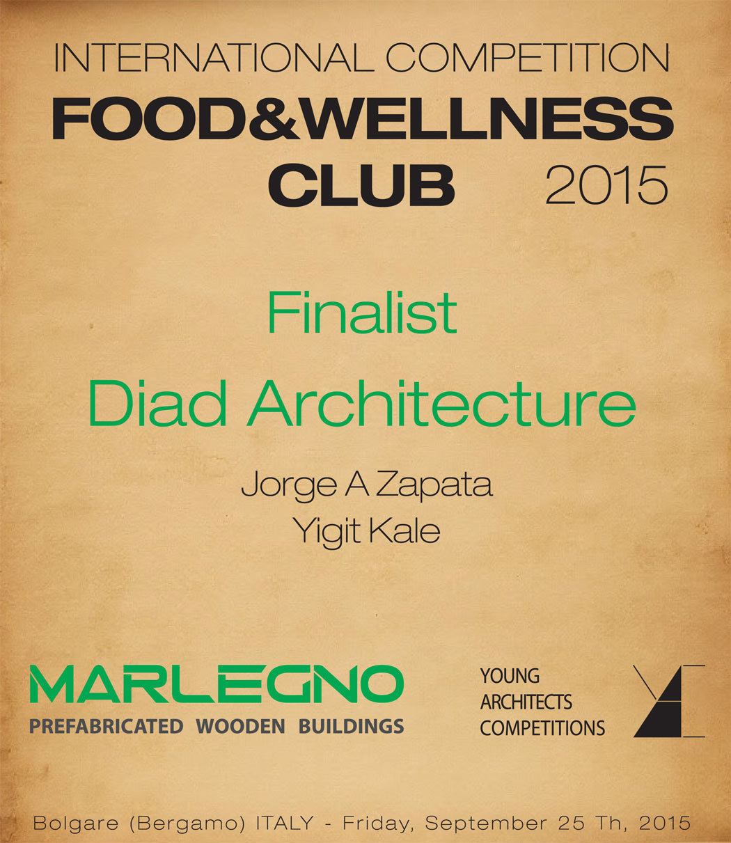Competition Entry by JAZ and Yigit Kale for a Food & Wellness Club is a Finalist