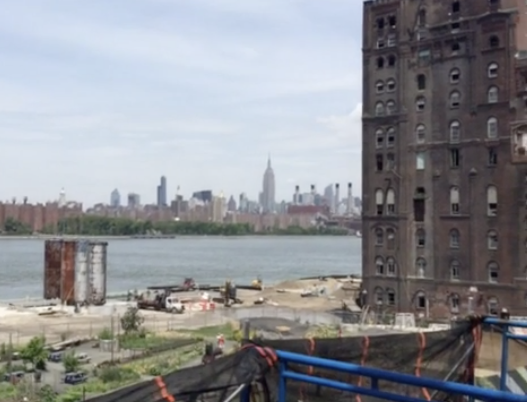 Kent Avenue Project View of Manhattan